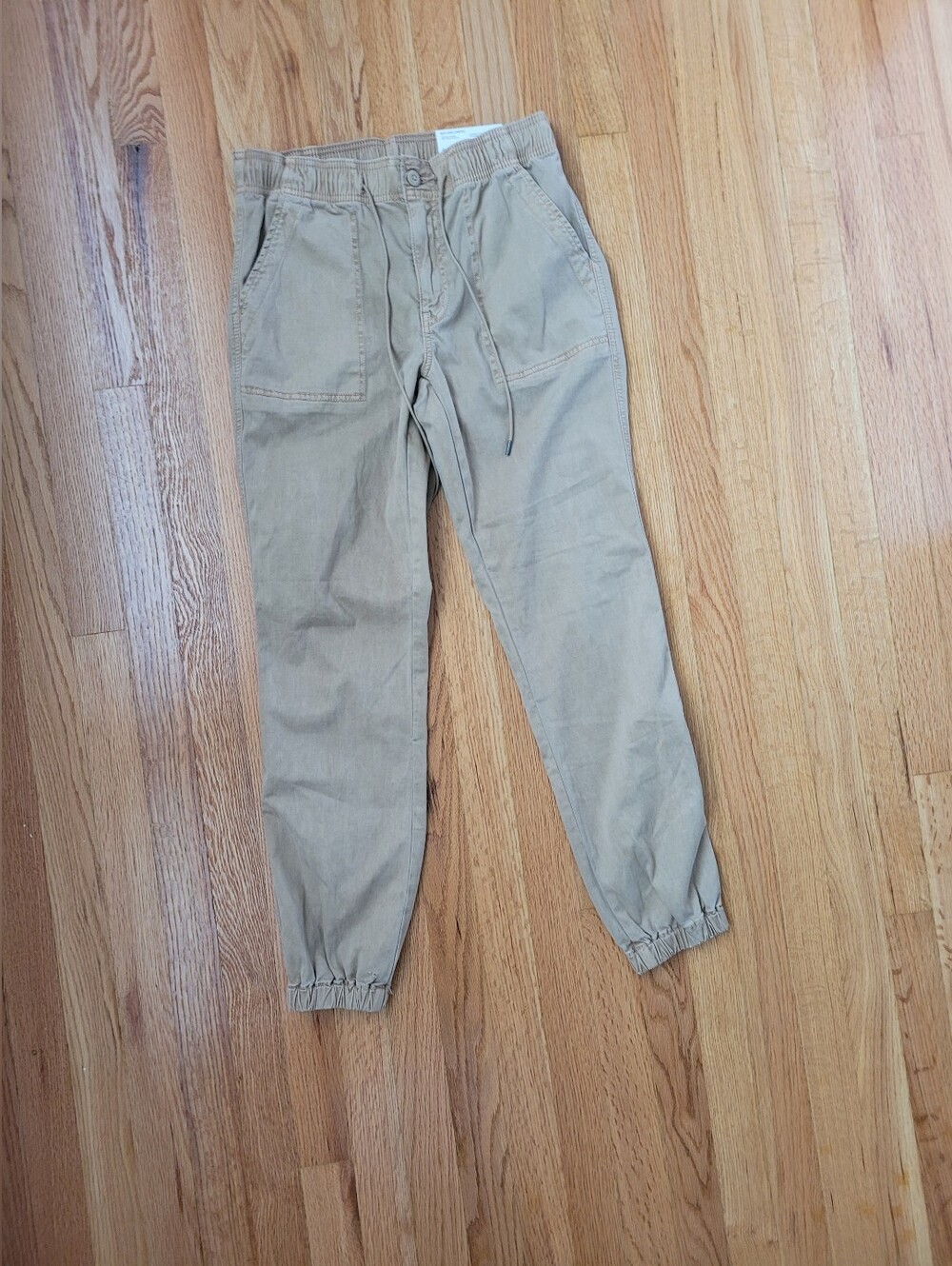 American Eagle Outgittets High Rise Jegging Jogger Khaki